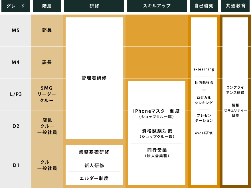 幅広い分野で活躍できる人財育成を目指して